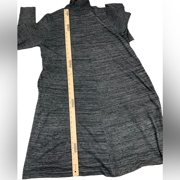 Sweater Dress NWOT Size XL Bk Grey Rayon Polyester Cowl Neck Apt. 9 Long… - Picture 9 of 12
